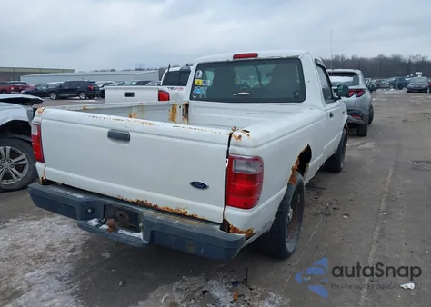 2004 Ford Ranger Xl/Xlt z USA, uszkodzony, nr VIN 1FTYR10D34PA61874